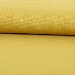 Canvas Baumwollstoff Waterproof wasserabweisende Ausrüstung uni curry-gelb 1,40m Breite