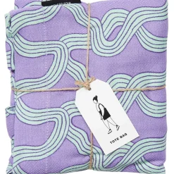 Canvas-Shopper Baumwolltasche Myzel Flieder 38x40cm von Rico Design