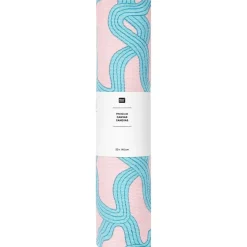 Canvas Stoff Baumwollstoff Myzel Rosa von Rico Design 50x140cm
