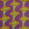 Canvas Stoff Baumwollstoff Pfifferlinge Lila Neongrün von Rico Design 50x140cm