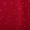 Canvas Stoff Dekostoff Baumwolle Pimiz Goldpunkte rot 1,45m Breite