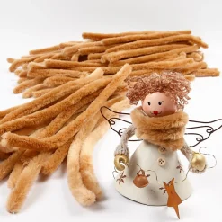 Chenilledraht Pfeifenreiniger 50 Stück Beige 30 cm x 6 mm von Creativ Company