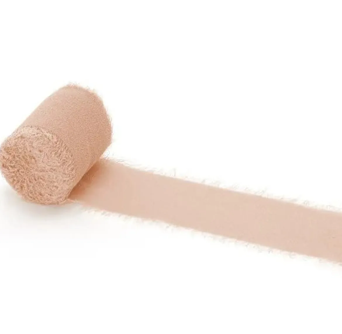 Chiffonband lachsrosa 4x500cm im 3er Pack