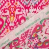 Chiffon Fantasie-Ornamente pink 1,49m Breite