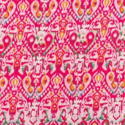 Chiffon Fantasie-Ornamente pink 1,49m Breite