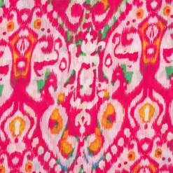 Chiffon Fantasie-Ornamente pink 1,49m Breite