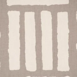 Clarke & Clarke Baumwollstoff Malva taupe braun