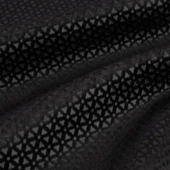 Clarke & Clarke STUDIO G Bezugsstoff Möbelstoff Polsterstoff Samtstoff Microfaser Loreto schwarz 140cm Breite