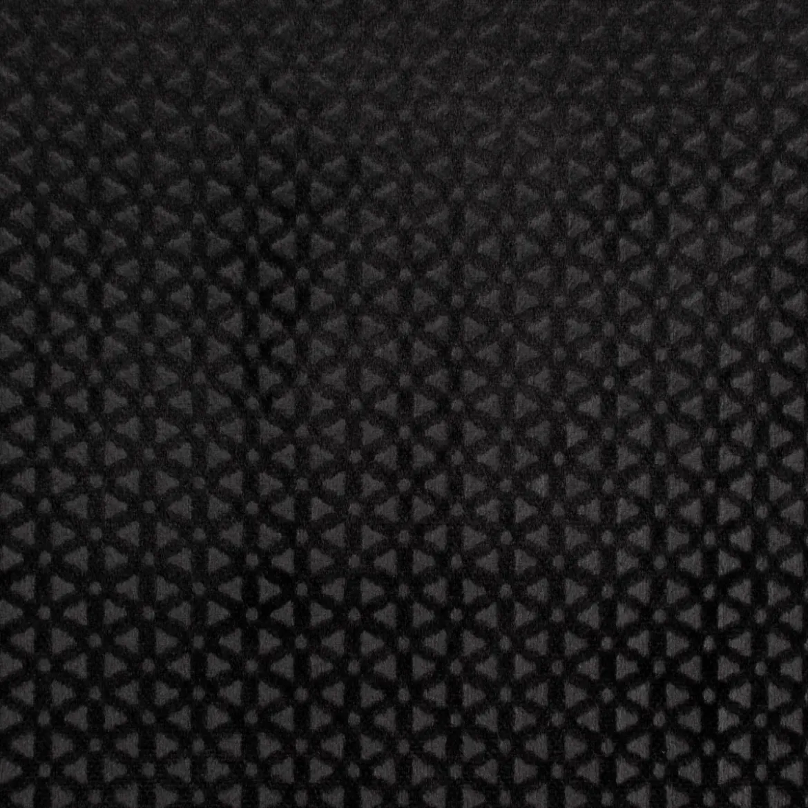 Clarke & Clarke STUDIO G Bezugsstoff Möbelstoff Polsterstoff Samtstoff Microfaser Loreto schwarz 140cm Breite