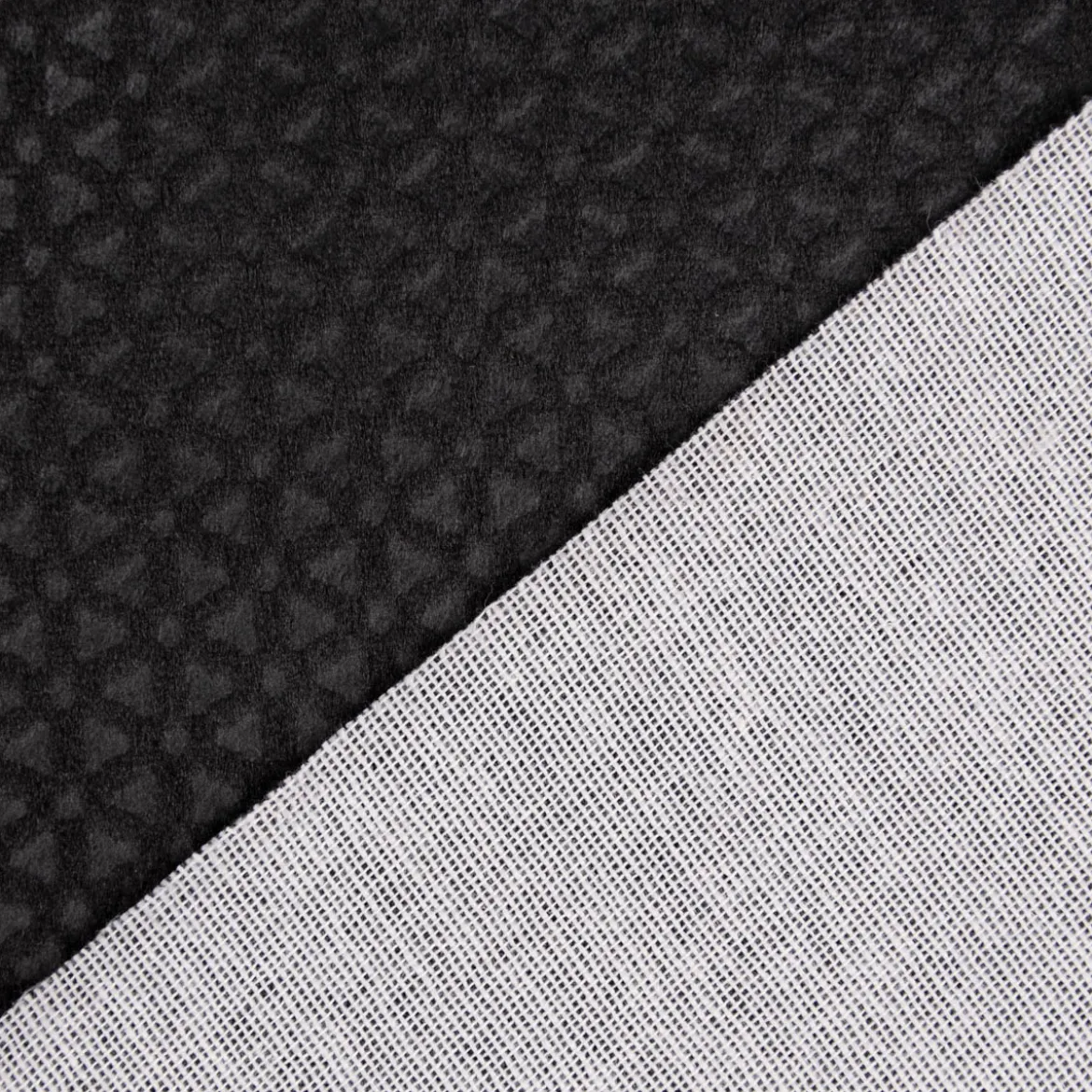Clarke & Clarke STUDIO G Bezugsstoff Möbelstoff Polsterstoff Samtstoff Microfaser Loreto schwarz 140cm Breite