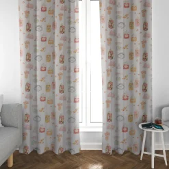 Clarke & Clarke STUDIO G Digitaldruck Süßigkeiten Bonbons Candyshop ecru multi 138cm Breite