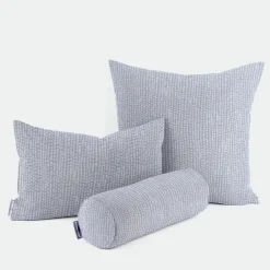 Clarke & Clarke STUDIO G Englischer Dekostoff Baumwollstoff Halbpanama Polsterstoff Rainfall Regentropfen mineral blau 138cm Breite