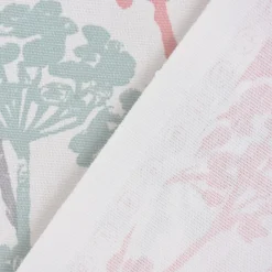 Clarke & Clarke STUDIO G Englischer Dekostoff Baumwollstoff Polsterstoff Blumen Gräser pastell mint rosa grau 138cm Breite