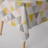 Clarke & Clarke STUDIO G Englischer Dekostoff Baumwollstoff Polsterstoff Brio Dreiecke Sorbet rosa senf blau grau 138cm Breite