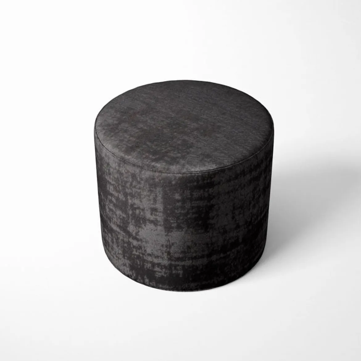 Clarke & Clarke STUDIO G Samtstoff Polsterstoff Dekostoff Clarke & Clarke STUDIO G Microfaser Alessia Struktur schwarz 140cm Breite
