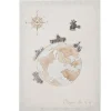 Clayre & Eef Anhänger 5 Stück Reisen Travel ca. 1,5x1,5cm