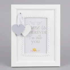 Clayre & Eef Bilderrahmen Mummy's the Best Holz weiß 19x24cm