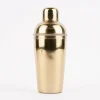 Cocktailshaker Edelstahl goldfarbig glänzend 500ml