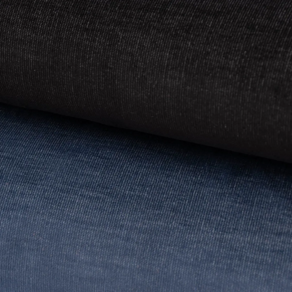 Cord Cordstoff Babycord Jeansoptik Bekleidungsstoff Dekostoff einfarbig jeansblau 1,36m Breite