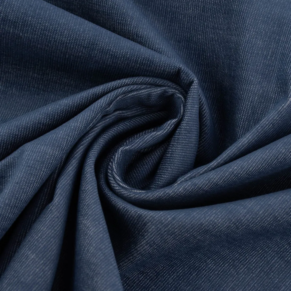 Cord Cordstoff Babycord Jeansoptik Bekleidungsstoff Dekostoff einfarbig jeansblau 1,36m Breite