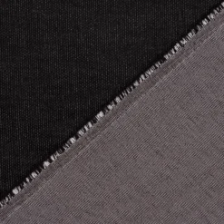 Cord Cordstoff Babycord Jeansoptik Bekleidungsstoff Dekostoff einfarbig schwarz 1,36m Breite