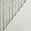 Cord Polsterstoff Möbelstoff Breitcord Baby Rib mintgrün 1,45m breit