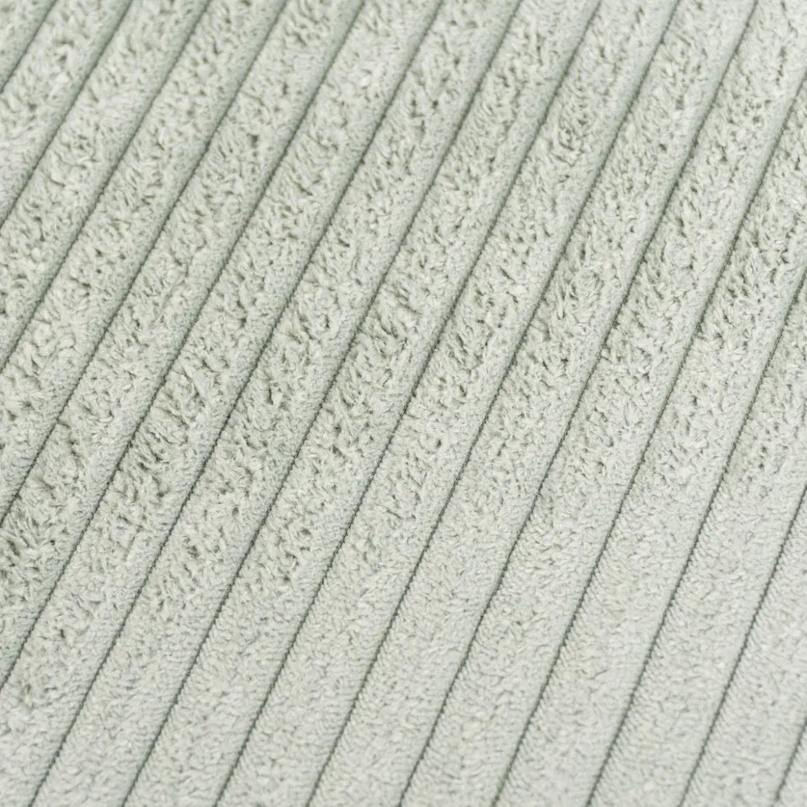 Cord Polsterstoff Möbelstoff Breitcord Baby Rib mintgrün 1,45m breit