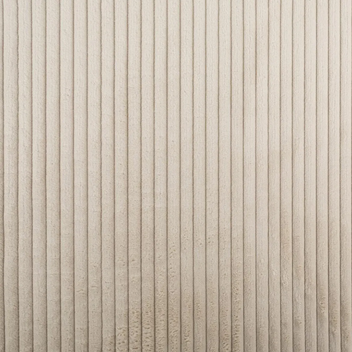 Cord Polsterstoff Möbelstoff Breitcord Baby Rib ecru 1,45m breit