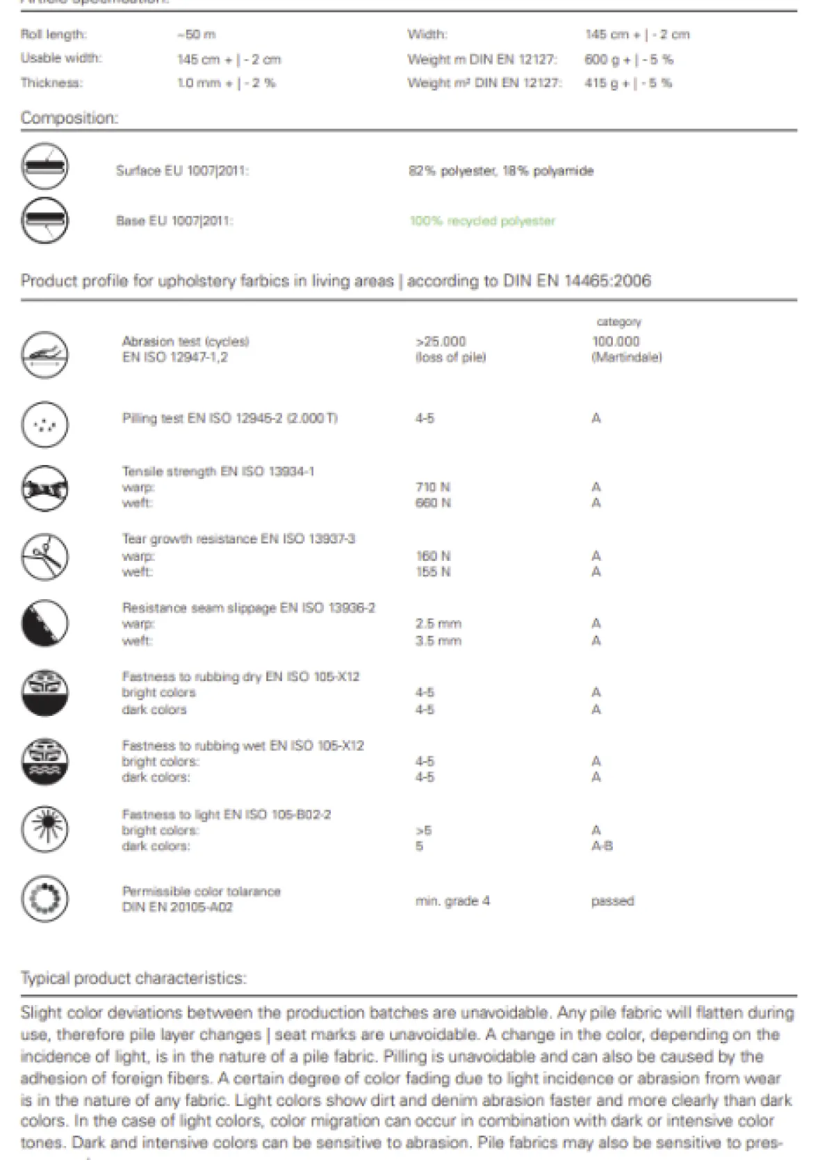 Cord Polsterstoff Möbelstoff Breitcord Baby Rib lachsrosa 1,45m breit