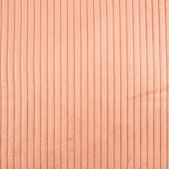 Cord Polsterstoff Möbelstoff Breitcord Baby Rib lachsrosa 1,45m breit