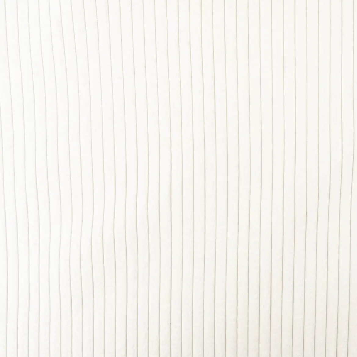 Cord Polsterstoff Möbelstoff Breitcord Baby Rib weiß 1,45m breit