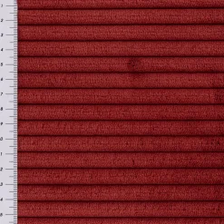 Cord Polsterstoff Möbelstoff Breitcord Baby Rib rot 1,45m breit