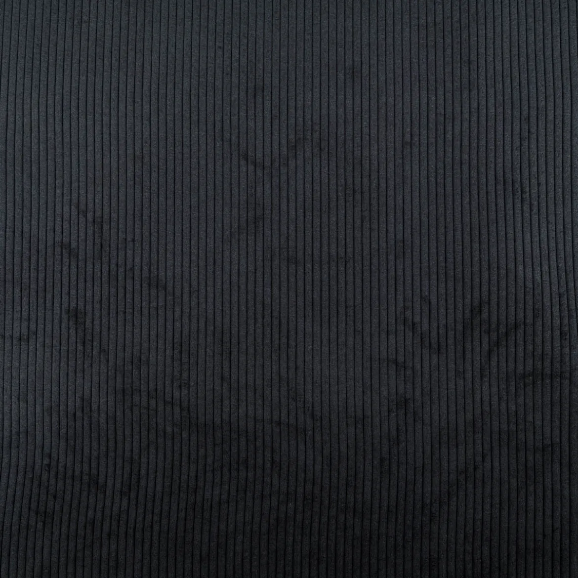 Cord Polsterstoff mit Fleckschutz Capri uni schwarz 1,45m Breite
