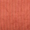 Cord Polsterstoff mit Fleckschutz Capri uni terracotta-braun 1,45m Breite
