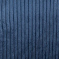 Cord Polsterstoff mit Fleckschutz Capri uni blau 1,45m Breite