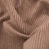 Cord Polsterstoff mit Fleckschutz Capri uni braun 1,45m Breite