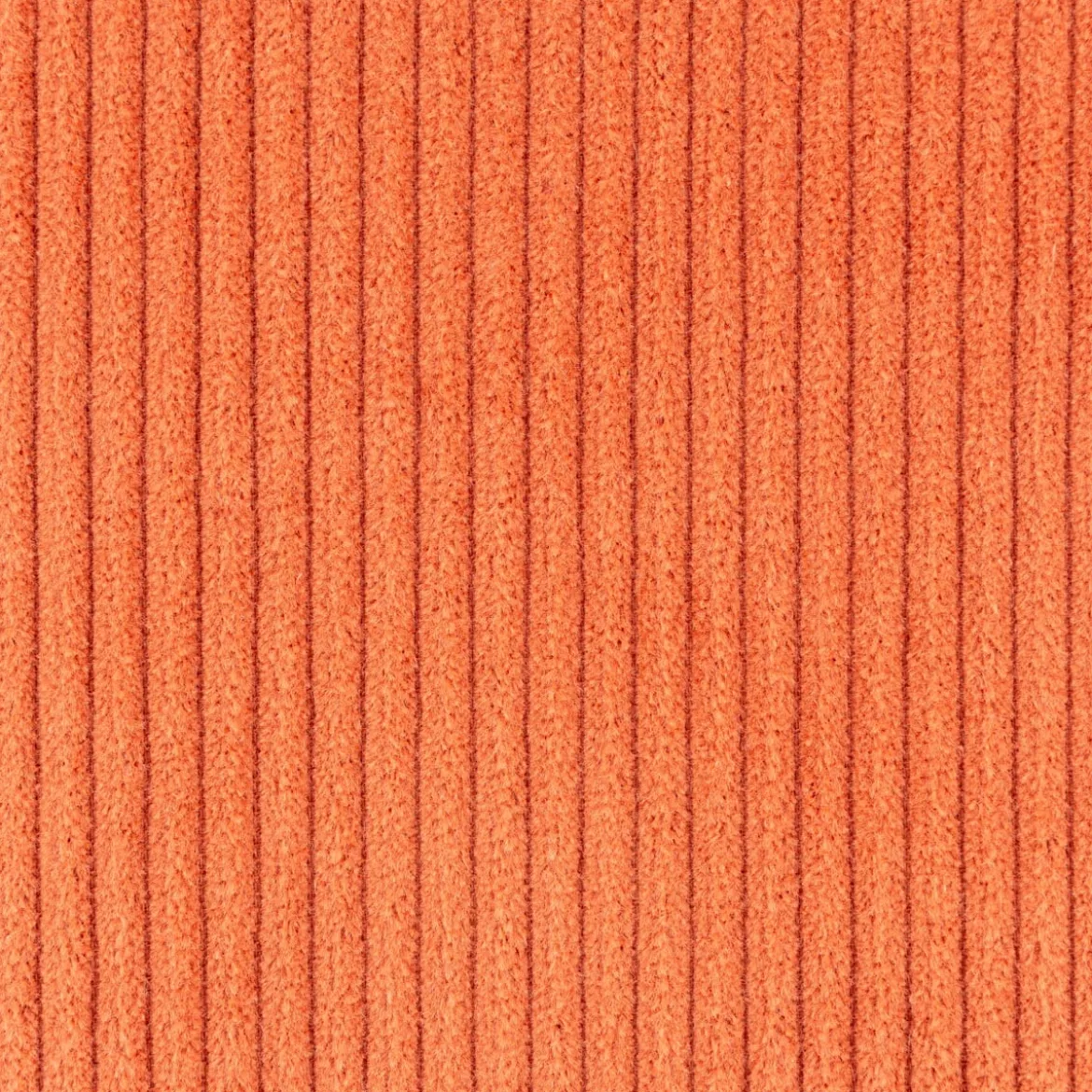 Cord Stoff aus Baumwolle Bekleidungsstoff Dekostoff 4,5W grob vorgewaschen einfarbig terrakotta 1,4m Breite
