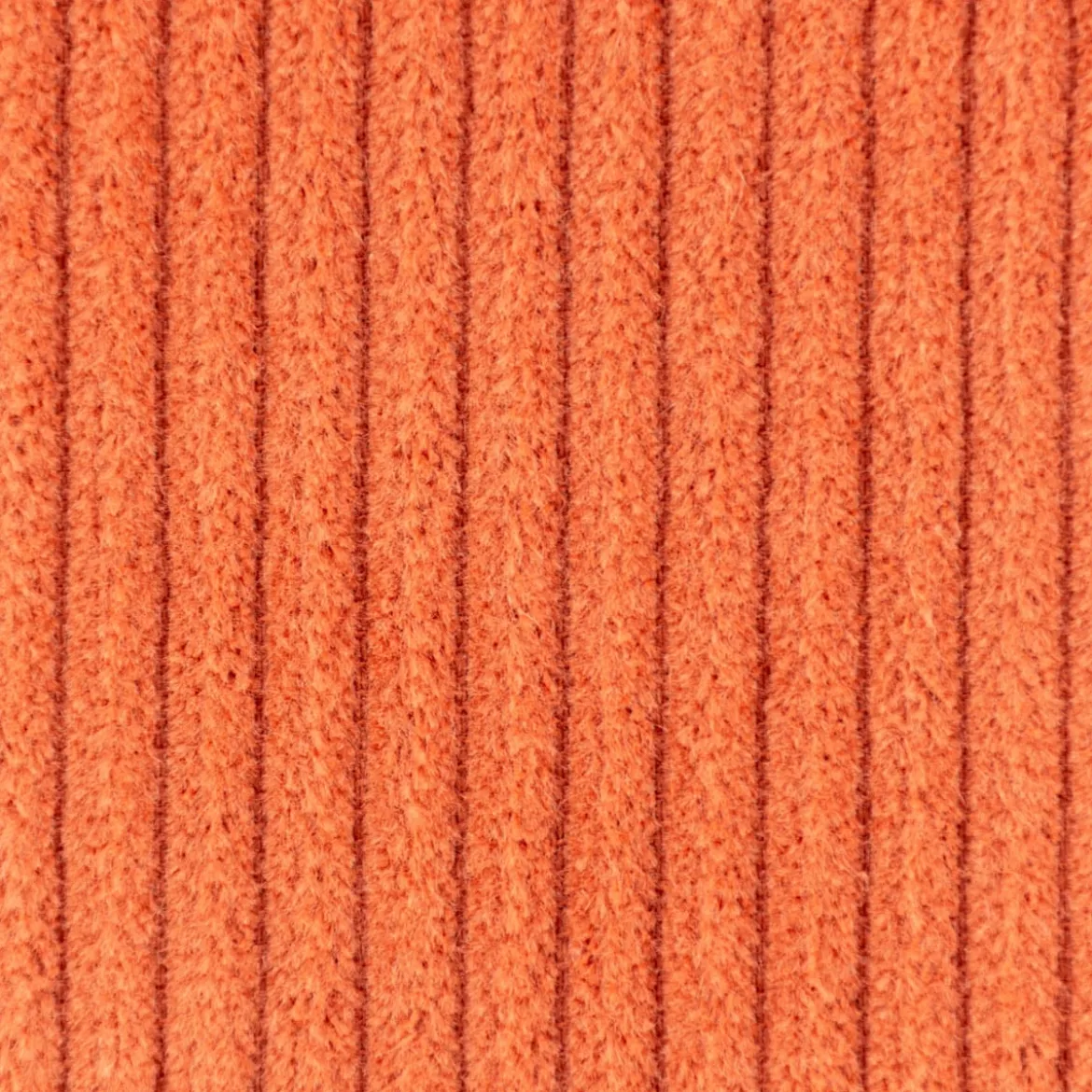 Cord Stoff aus Baumwolle Bekleidungsstoff Dekostoff 4,5W grob vorgewaschen einfarbig terrakotta 1,4m Breite