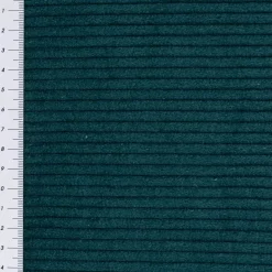 Cord Stoff aus Baumwolle Bekleidungsstoff Dekostoff 4,5W grob vorgewaschen einfarbig smaragd grün 1,4m Breite