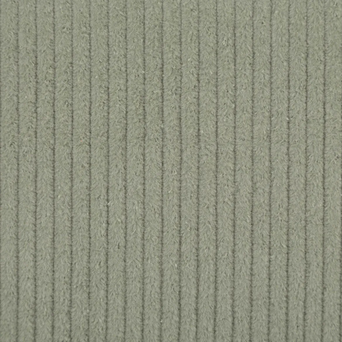 Cord Stoff aus Baumwolle Bekleidungsstoff Dekostoff 4,5W grob vorgewaschen einfarbig salbei-grün 1,4m Breite