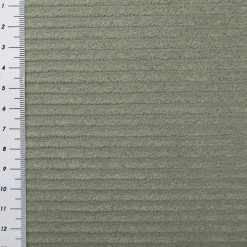 Cord Stoff aus Baumwolle Bekleidungsstoff Dekostoff 4,5W grob vorgewaschen einfarbig salbei-grün 1,4m Breite