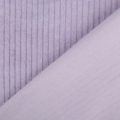 Cord Stoff aus Baumwolle Bekleidungsstoff Dekostoff 4,5W grob vorgewaschen einfarbig flieder 1,4m Breite