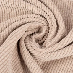 Cord Stoff Bubble Bekleidungsstoff Dekostoff einfarbig sand 1,45m Breite