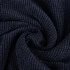 Cordstoff Bubble mit Plüsch Rückseite Doubleface Bekleidungsstoff Dekostoff navy ecru 1,45m Breite