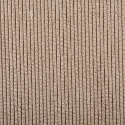 Cordstoff Bubble mit Plüsch Rückseite Doubleface Bekleidungsstoff Dekostoff sand ecru 1,45m Breite