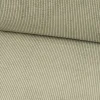 Cordstoff Bubble mit Plüsch Rückseite Doubleface Bekleidungsstoff Dekostoff grün ecru 1,45m Breite