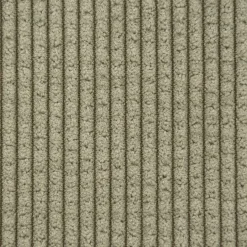Cordstoff Bubble mit Plüsch Rückseite Doubleface Bekleidungsstoff Dekostoff grün ecru 1,45m Breite