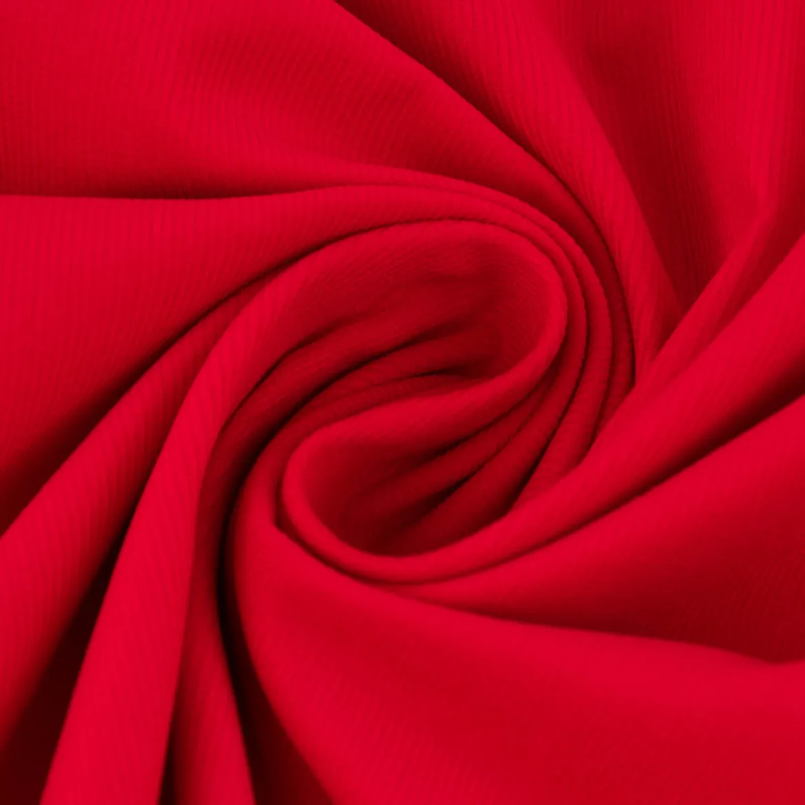 Cordstoff Feincord Baumwolle Meterware einfarbig rot 1,45m Breite
