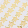 Creativ Company Adventskalender Zahlen Sticker 24 Stück Sterne goldfarbig weiß