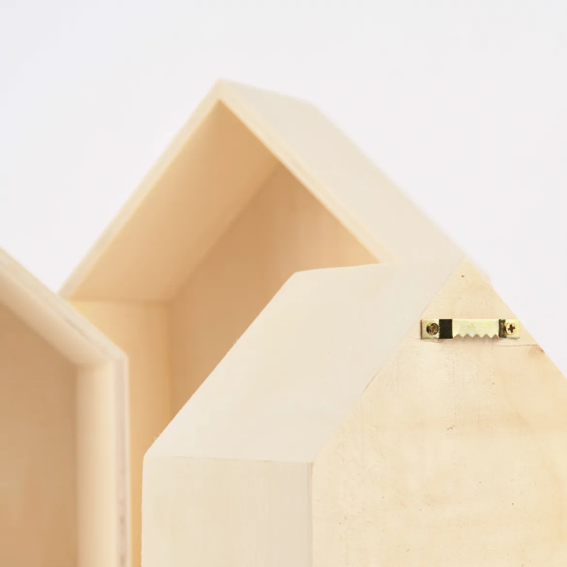 Creativ Company Aufbewahrungsboxen Haus 3er Set verschieden groß 20,5x31x9,5cm